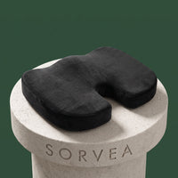 Coussin coccyx ergonomique en gel à découpe arrière